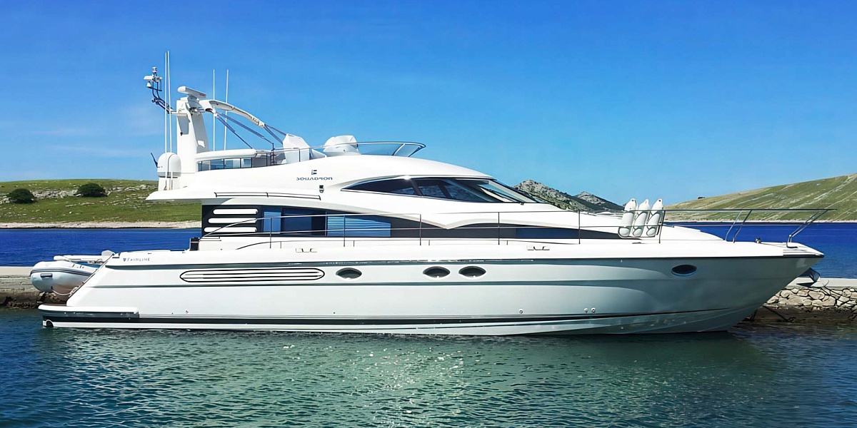Аренда яхты Fairline Squadron 52 на Миконосе, Греция